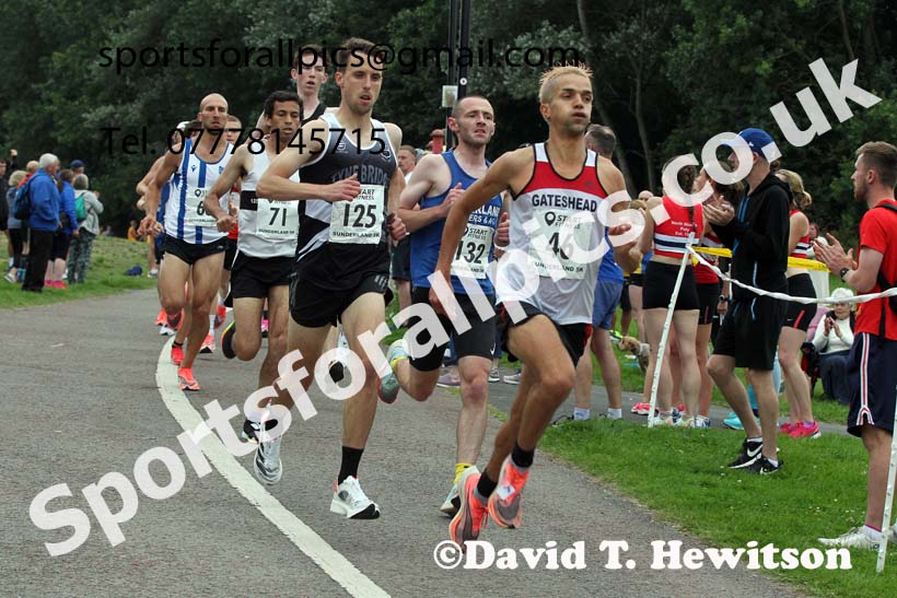 Mens Sunderland 5k (Inc. NE and NCAA Champs), Silksworth, Sunderland, Thursday, July 22nd. Photo: David T. Hewitson/Sports for All Pics